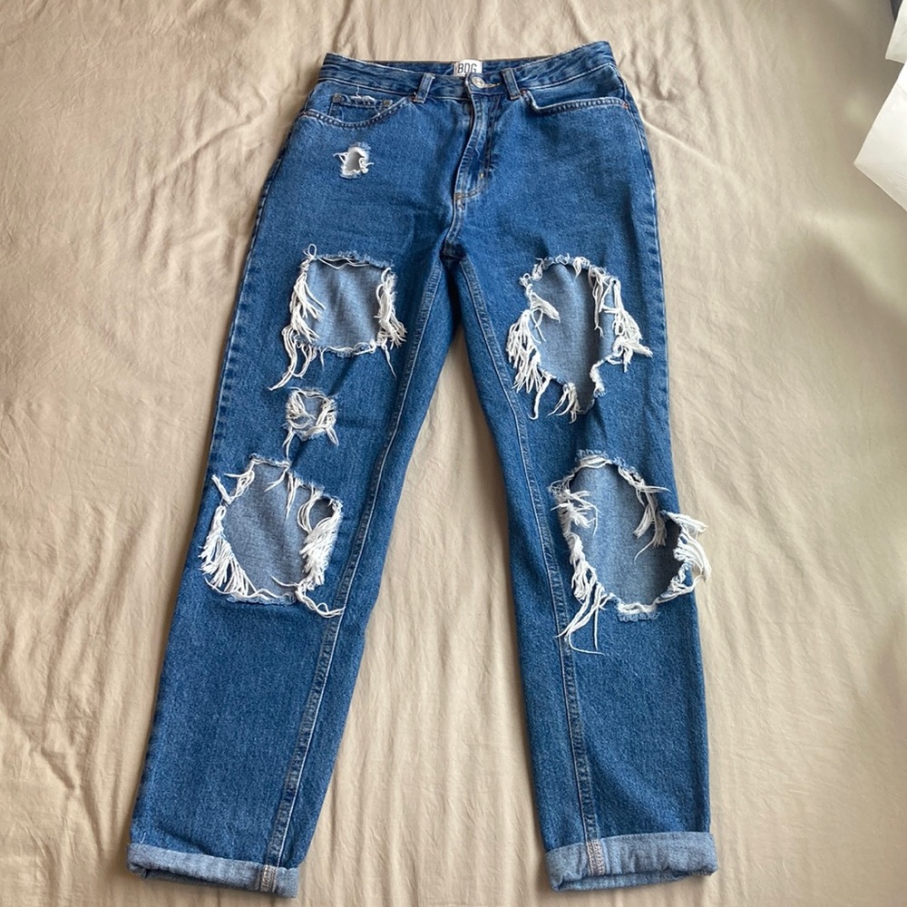 BDG high rise mom jeans